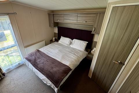 Master Bedroom in a Caravan Holiday Home