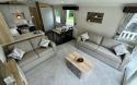 Lounge, Kitchen & Dining Area in a Caravan Holiday Home