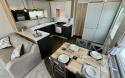 Lounge, Kitchen & Dining Area in a Caravan Holiday Home