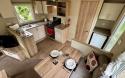 Kitchen & Dining Area in a Caravan Holiday Home