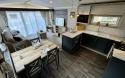 Lounge, Kitchen & Dining Area in a Caravan Holiday Home