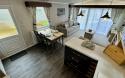 Lounge, Kitchen & Dining Area in a Caravan Holiday Home