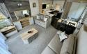 Lounge, Kitchen & Dining Area in a Caravan Holiday Home