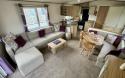 Lounge, Kitchen & Dining Area in a Caravan Holiday Home