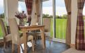 Dining area in a Luxury Lodge