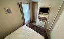 Interior of Master bedroom with double bed.