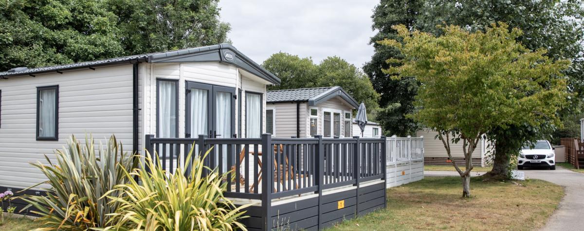 Caravan Holiday Homes with Private Outdoor Living areas
