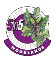 Badge promoting Woodland Growth