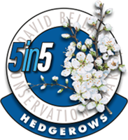 Badge promoting Healthy Hedgerows