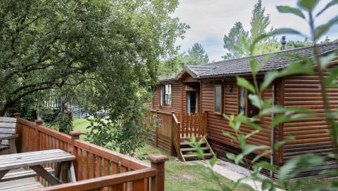 Traditional Wooden Holiday Homes with Decking areas
