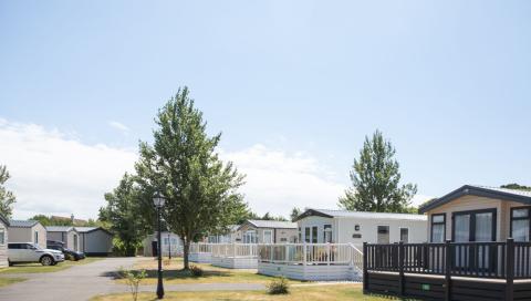 Holiday Homes with Decking areas 