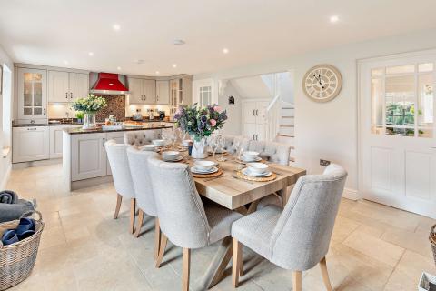 Rose Cottage dining room 