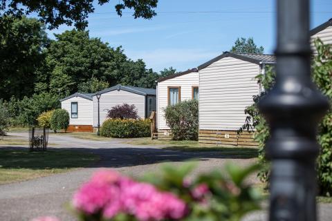 Caravans in the sun 