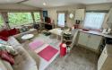 Lounge, Kitchen & Dining Area in a Caravan Holiday Home