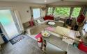 Lounge, Kitchen & Dining Area in a Caravan Holiday Home