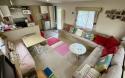 Lounge, Kitchen & Dining Area in a Caravan Holiday Home