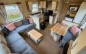 Lounge, Kitchen & Dining Area in a Caravan Holiday Home