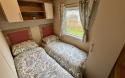 Twin Bedroom area of a Caravan Holiday Home