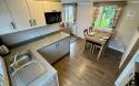 Kitchen & Dining Area of a Caravan Holiday Home