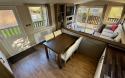Lounge, Kitchen & Dining Area in a Caravan Holiday Home