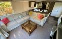 Lounge, Kitchen & Dining Area in a Caravan Holiday Home