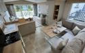 Lounge, Kitchen & Dining Area in a Caravan Holiday Home