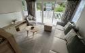 Lounge Area in a Caravan Holiday Home