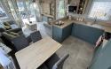 Lounge, Kitchen & Dining Area in a Caravan Holiday Home