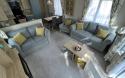 Lounge, Kitchen & Dining Area in a Caravan Holiday Home