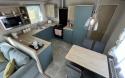 Kitchen & Dining Area in a Caravan Holiday Home
