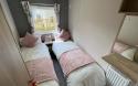 Twin Bedroom area of a Caravan Holiday Home