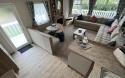 Lounge, Kitchen & Dining Area in a Caravan Holiday Home