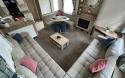 Lounge, Kitchen & Dining Area in a Caravan Holiday Home