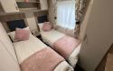Twin Bedroom in a Caravan Holiday Home