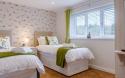 Twin Bedroom in a Luxury Holiday Home