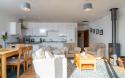 Lounge, Kitchen & Dining Area in a Luxury Lodge