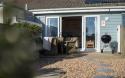 Outside View of a Holiday Home including Outdoor Dining area