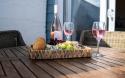 Outside View of a Holiday Home including Outdoor Dining area