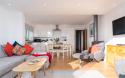 Lounge, Kitchen & Dining Area in a Holiday Home
