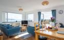 Living area of a Holiday Home including Beach & Sea Views