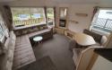 Lounge & Dining Area in a Caravan Holiday Home