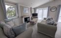 Living room with sofas and TV